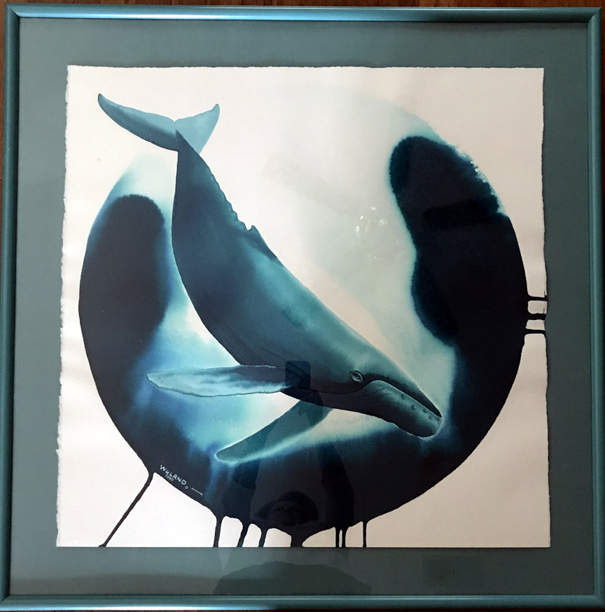 [原画][1点物][希少品]ワイランド（wyland)　水彩画 原画][1点物][希少品]ワイランド（wyland) 水彩画 - メルカリ